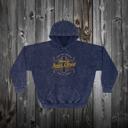 Christian Mineral Wash Hoodie